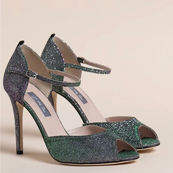 SJP by Sarah Jessica Parker Ursula, open-toed d’orsay silouhettes, size 38 1/2 - Picture 4 of 4